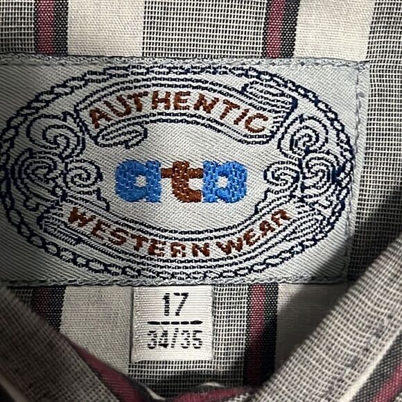 🔥🔥 Vintage ATB WESTERN WEAR PEARL SNAP SHIRT - Excellent Condition- Men Sz XL - Picture 5 of 7